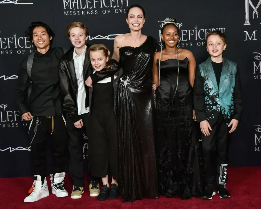 Angelina Jolie’s Kids Steal the Show at ‘Maleficent: Mistress of Evil’ Premiere