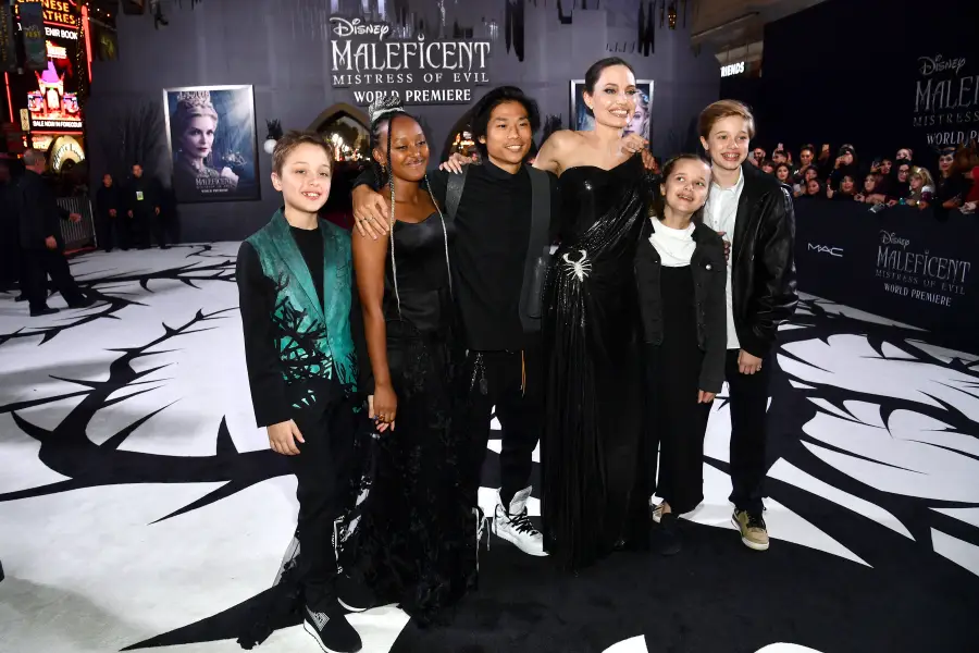 Angelina Jolie’s Kids Steal the Show at ‘Maleficent: Mistress of Evil’ Premiere