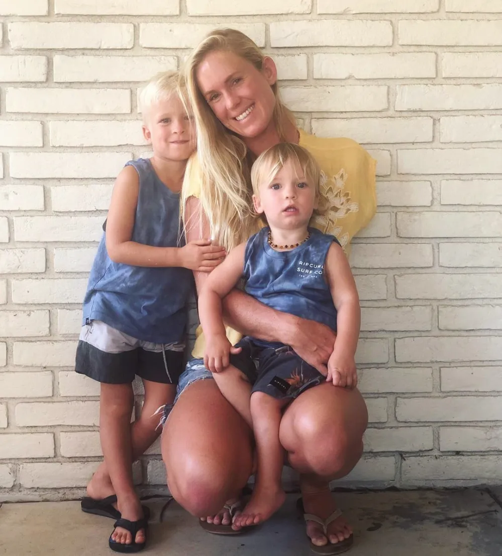 Bethany Hamilton With Sons