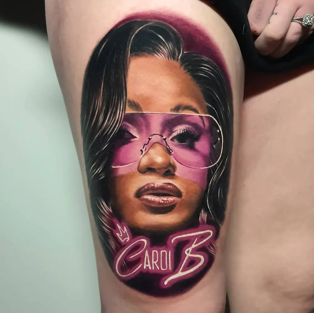 Cardi B Superfan Tattoo Contest Free Tickets