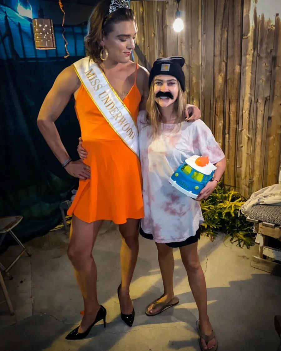 Dean Michael Unglert Caelynn Miller-Keyes Celebrity 2019 Halloween Costumes