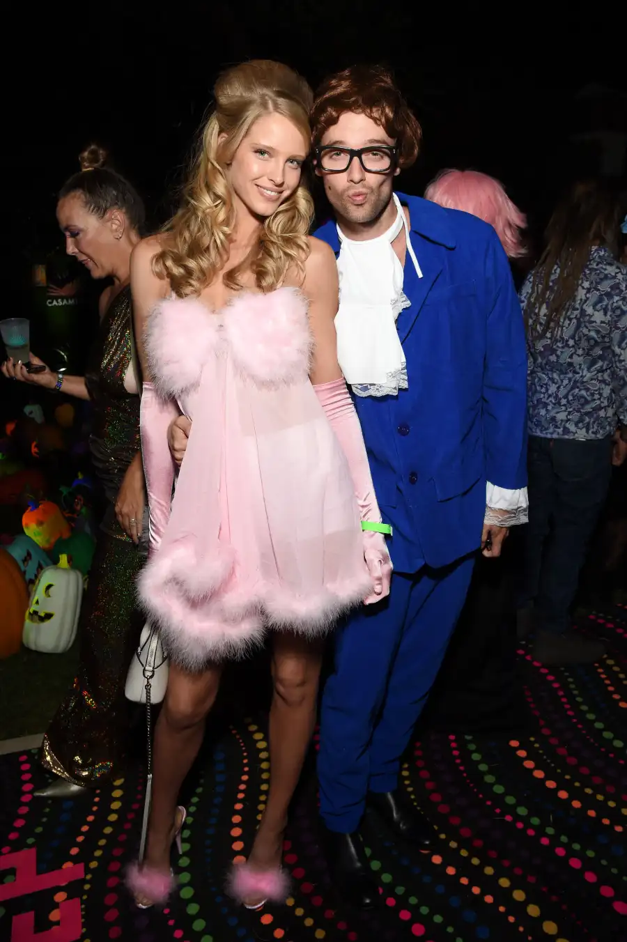 Abby Champion and Patrick Schwarzenegger 2019 Casamigos Halloween Party