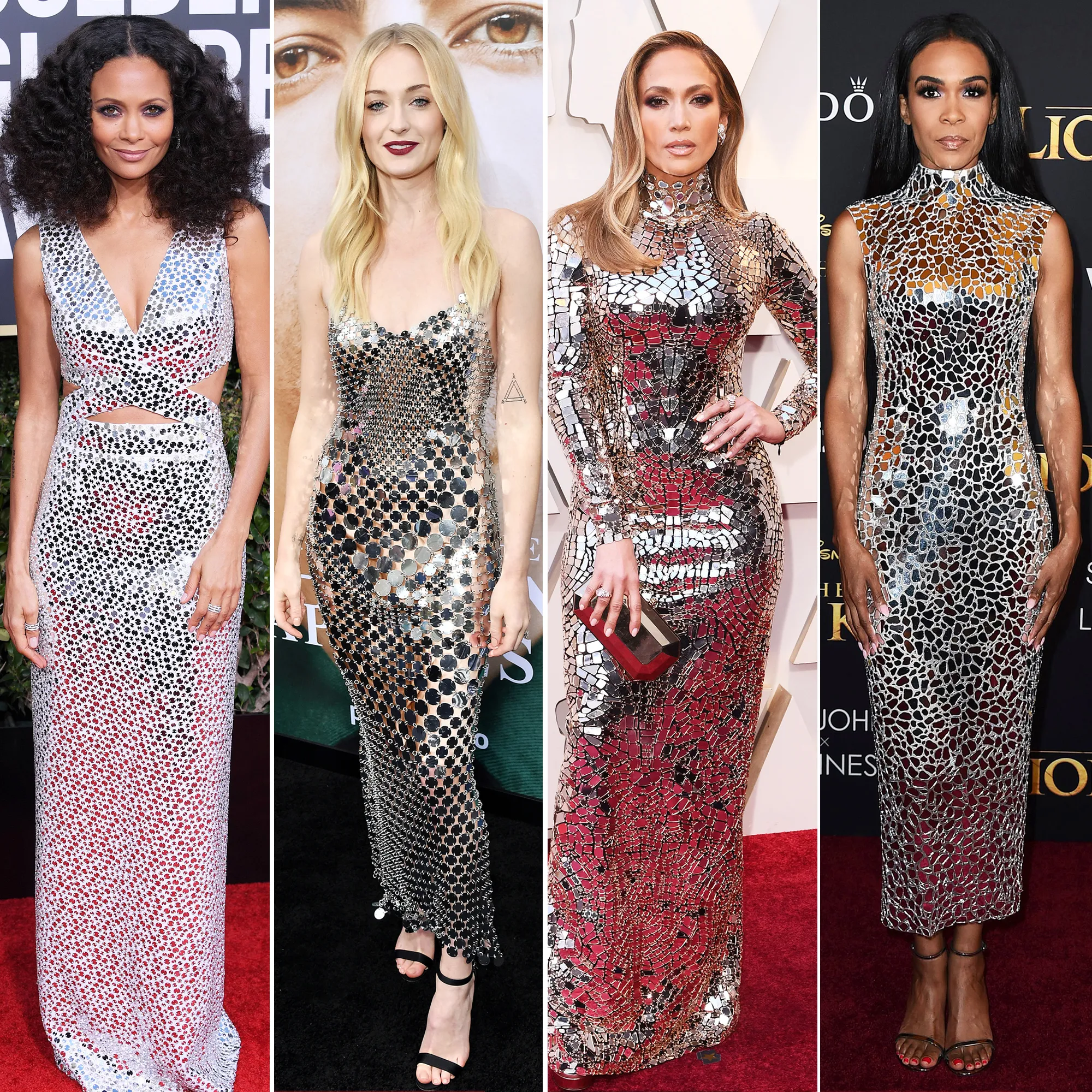 Celebs Wearing Mirror Trend