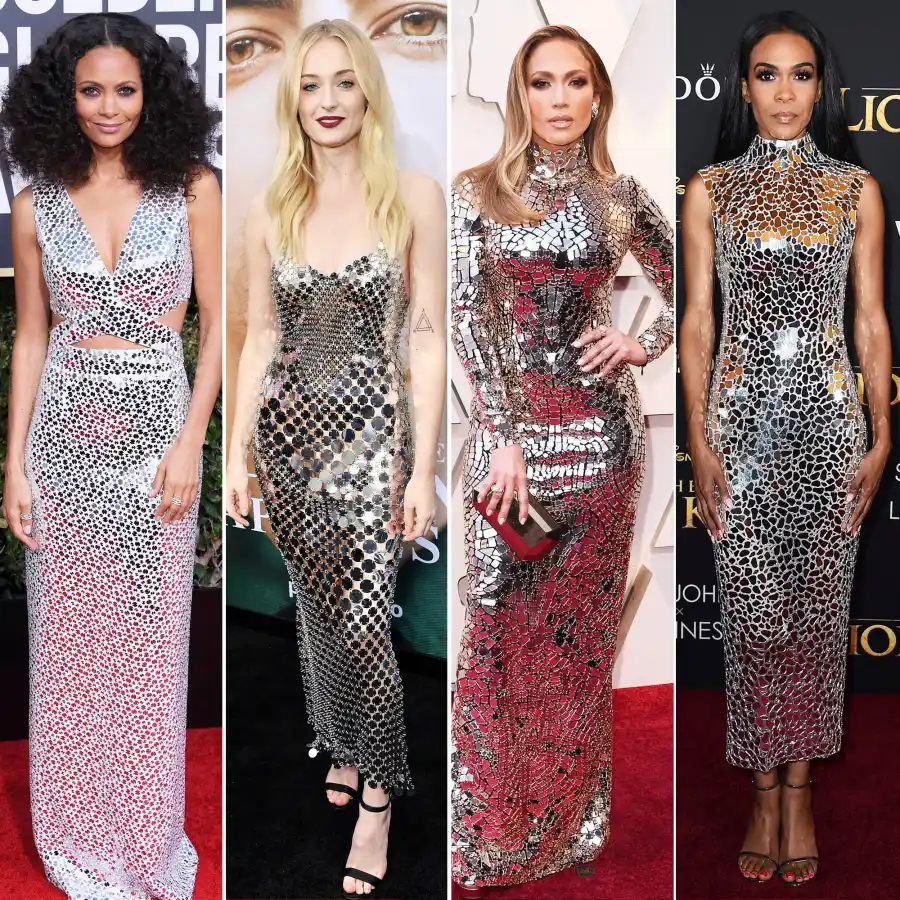 Celebs Wearing Mirror Trend