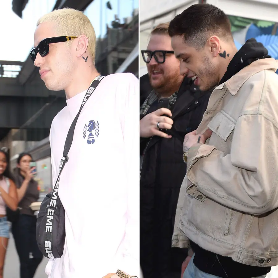 Celebs Who Covered Tattoos For Their Exes - Pete Davidson