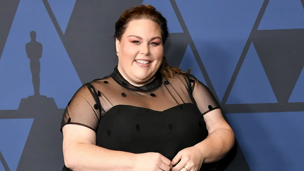 Chrissy Metz Governors Awards Black Dress