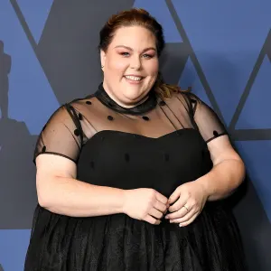 Chrissy Metz Governors Awards Black Dress