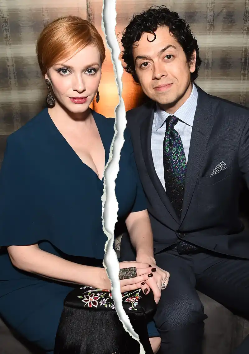 Christina Hendricks Geoffrey Arend Celebrity Splits 2019