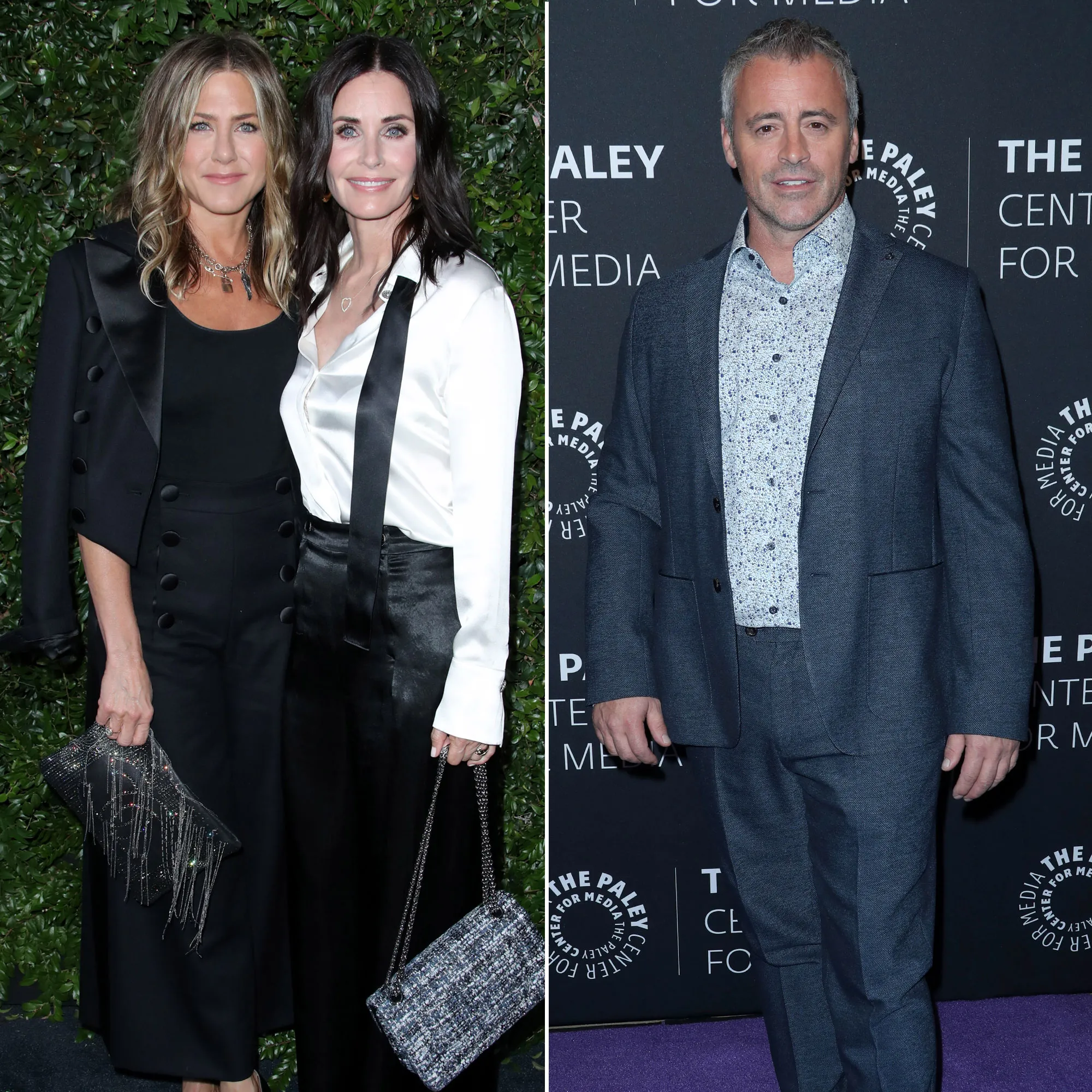 Courteney Cox Reunites With 'Friends' Costars Jennifer Aniston and Matt LeBlanc