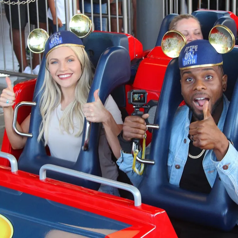Dancing with the Stars Disney Witney Carson and Kel Mitchell