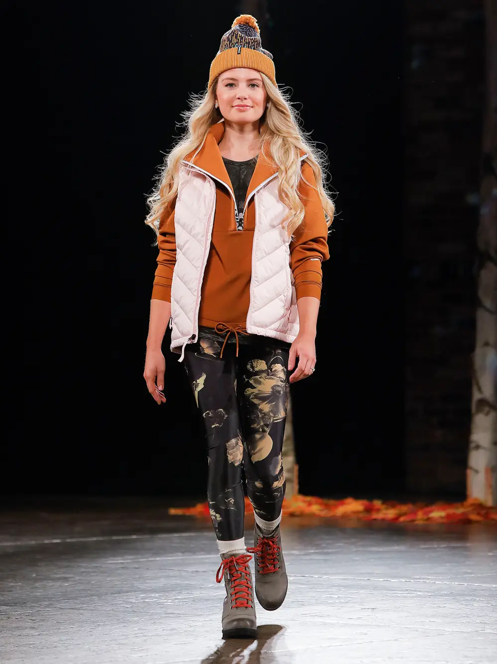 Demi-Burnett-walks-in-DICK&rsquo;S-Sporting-Goods-First-Ever-Fashion-Show