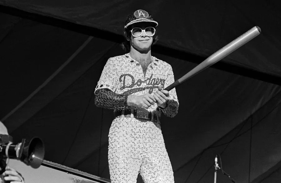 Elton John Memoir Gallery Dodger Stadium
