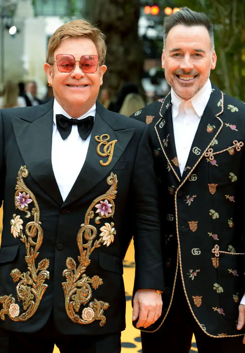 Elton John Memoir Gallery David Furnish Lion King Premiere