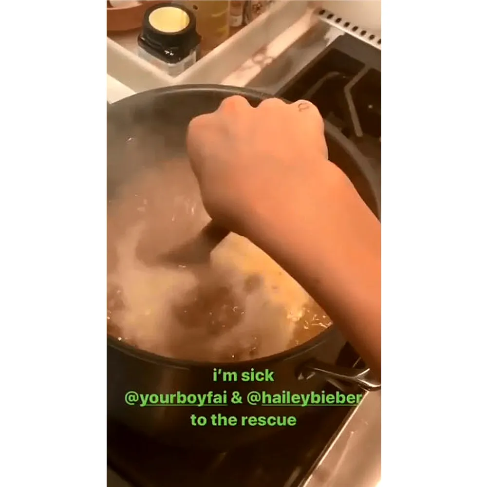 Hailey Baldwin Cooked Food Sick Kendall Jenner