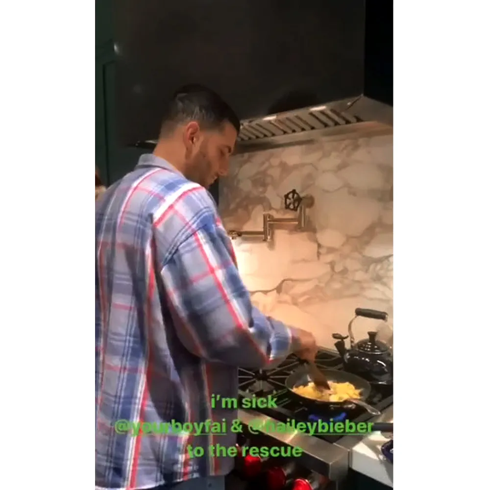 Hailey Baldwin Cooked Food Sick Kendall Jenner