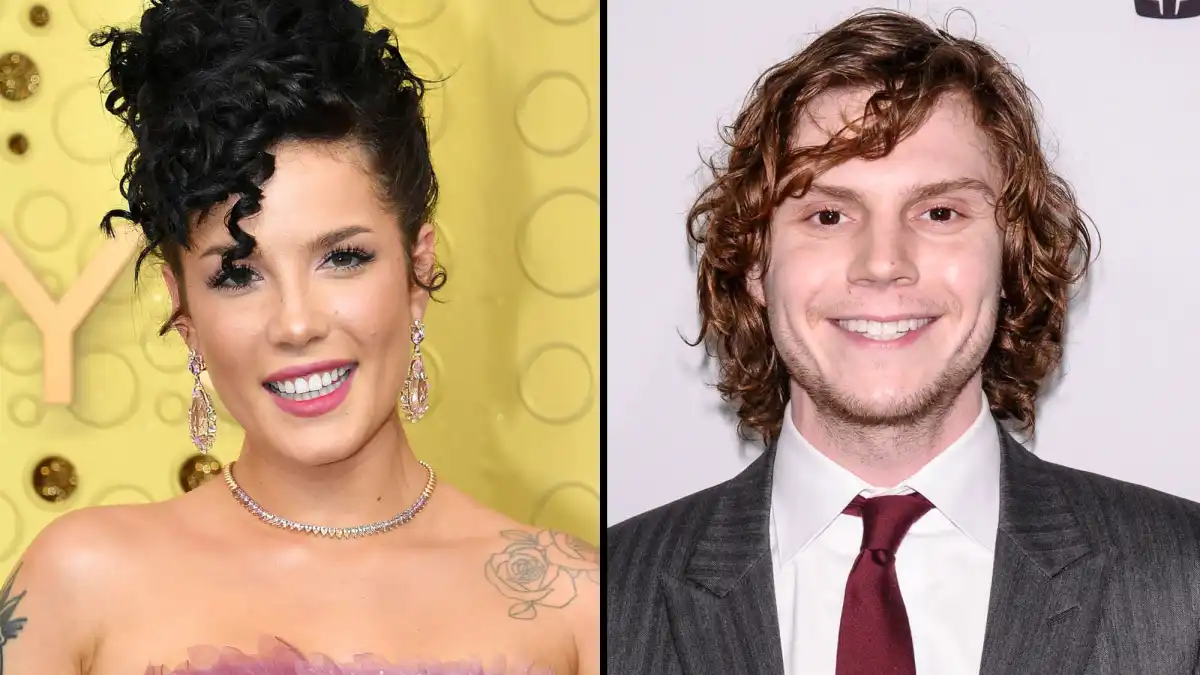 Halsey and Evan Peters Make Their Relationship Instagram Official at Halloween Party