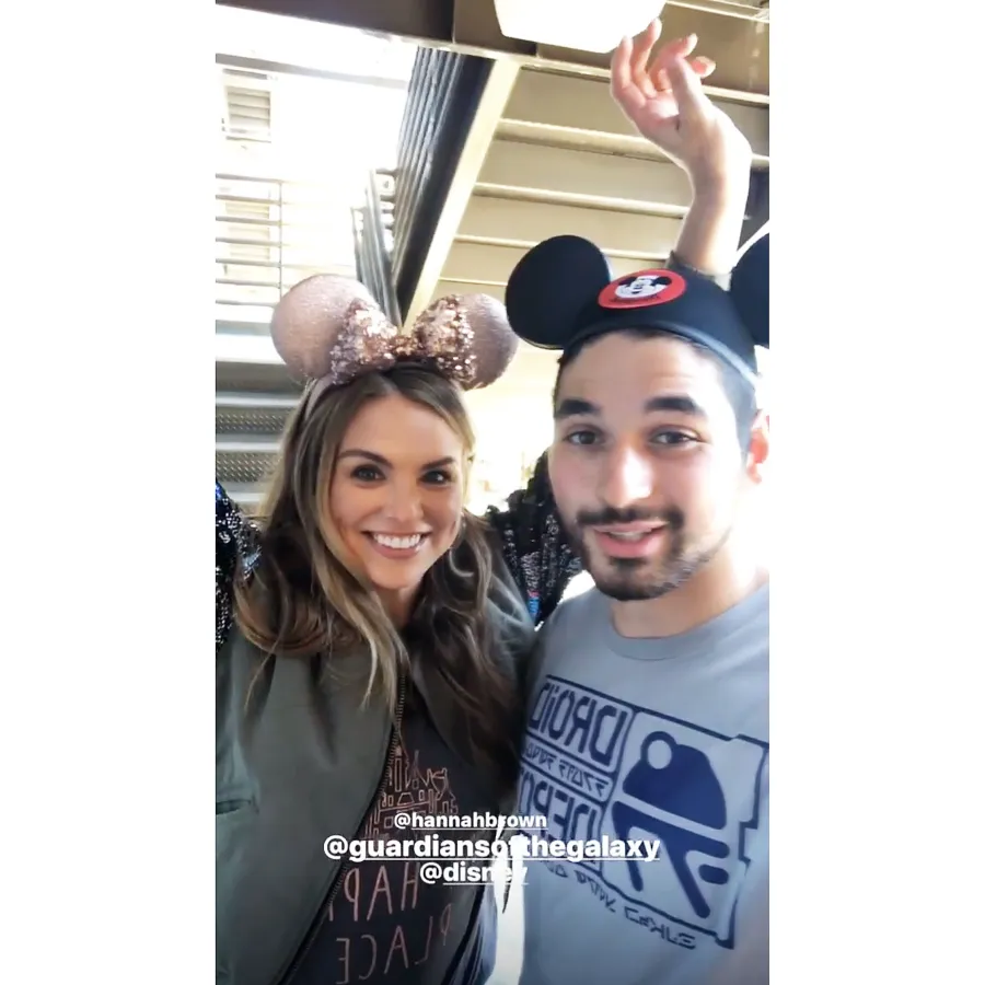 Hannah Brown and DWTS Partner Alan Bersten Let Loose at Disneyland Amid Dating Rumors