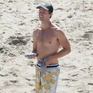Shirtless Patrick Schwarzenegger Hunks in Trunks