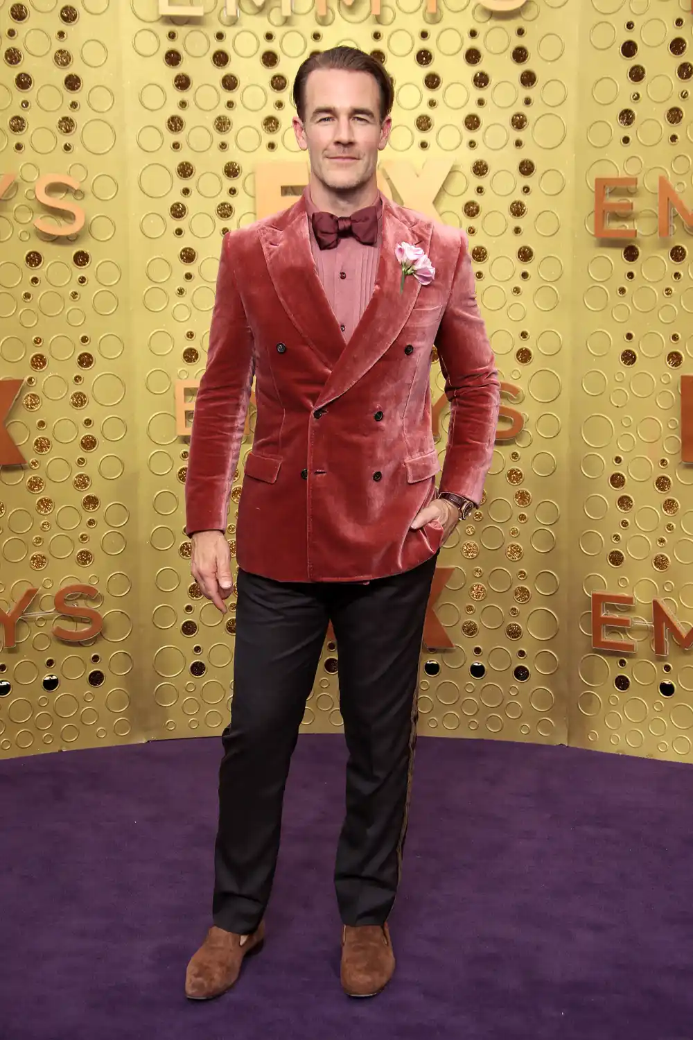 James Van Der Beek Kids Are Excited for Baby No. 6 Wearing Brioni