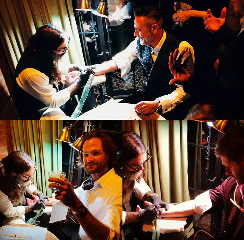 Jeffrey Dean Morgan Gets Tattoo with Supernatural Costars Jensen Ackles and Jared Padalecki