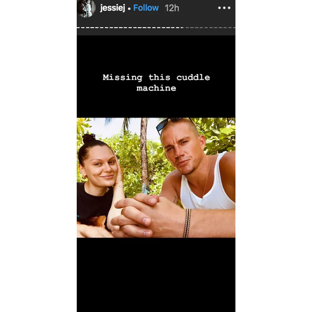 Jessie J Misses Cuddle Machine BF Channing Tatum