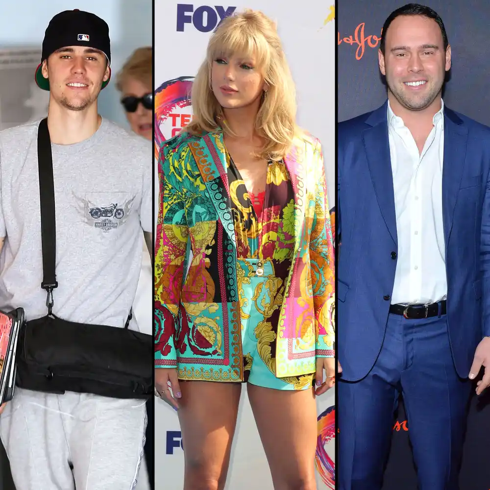 Justin Bieber Mocks Taylor Swift Post-Surgery Video Scooter Braun