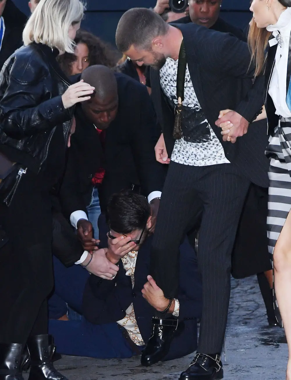 Justin Timberlake Ambushed By Prankster PFW