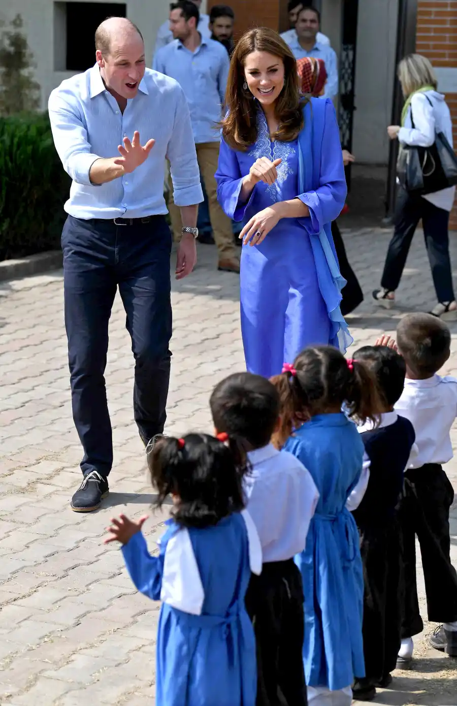 Kate Middleton Prince William Kick Off Their Royal Tour of Pakistan Day 2