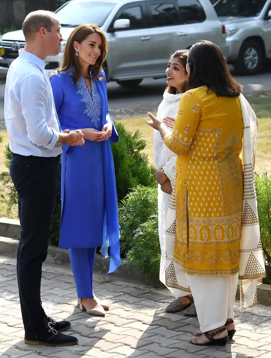 Kate Middleton Prince William Kick Off Their Royal Tour of Pakistan Day 2