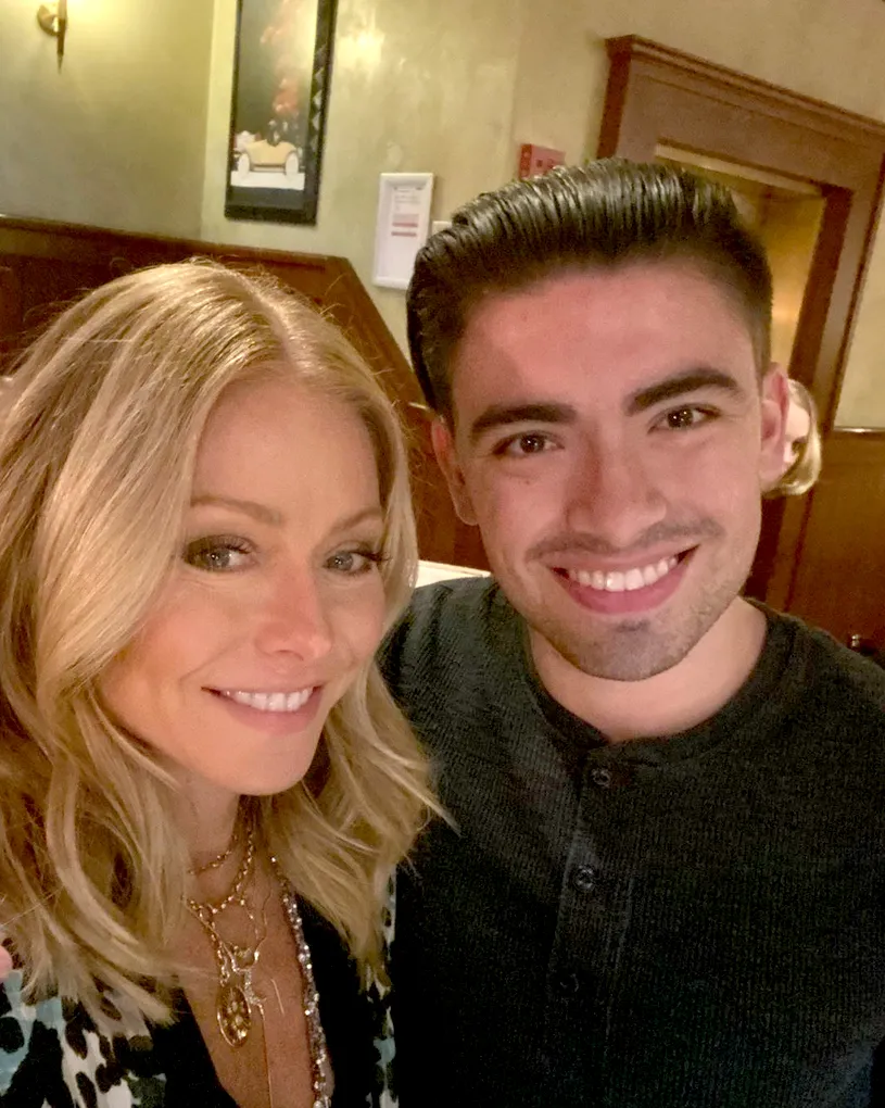Kelly-Ripa-and-Son-Michael-Collaborate-on-Film-School-Project