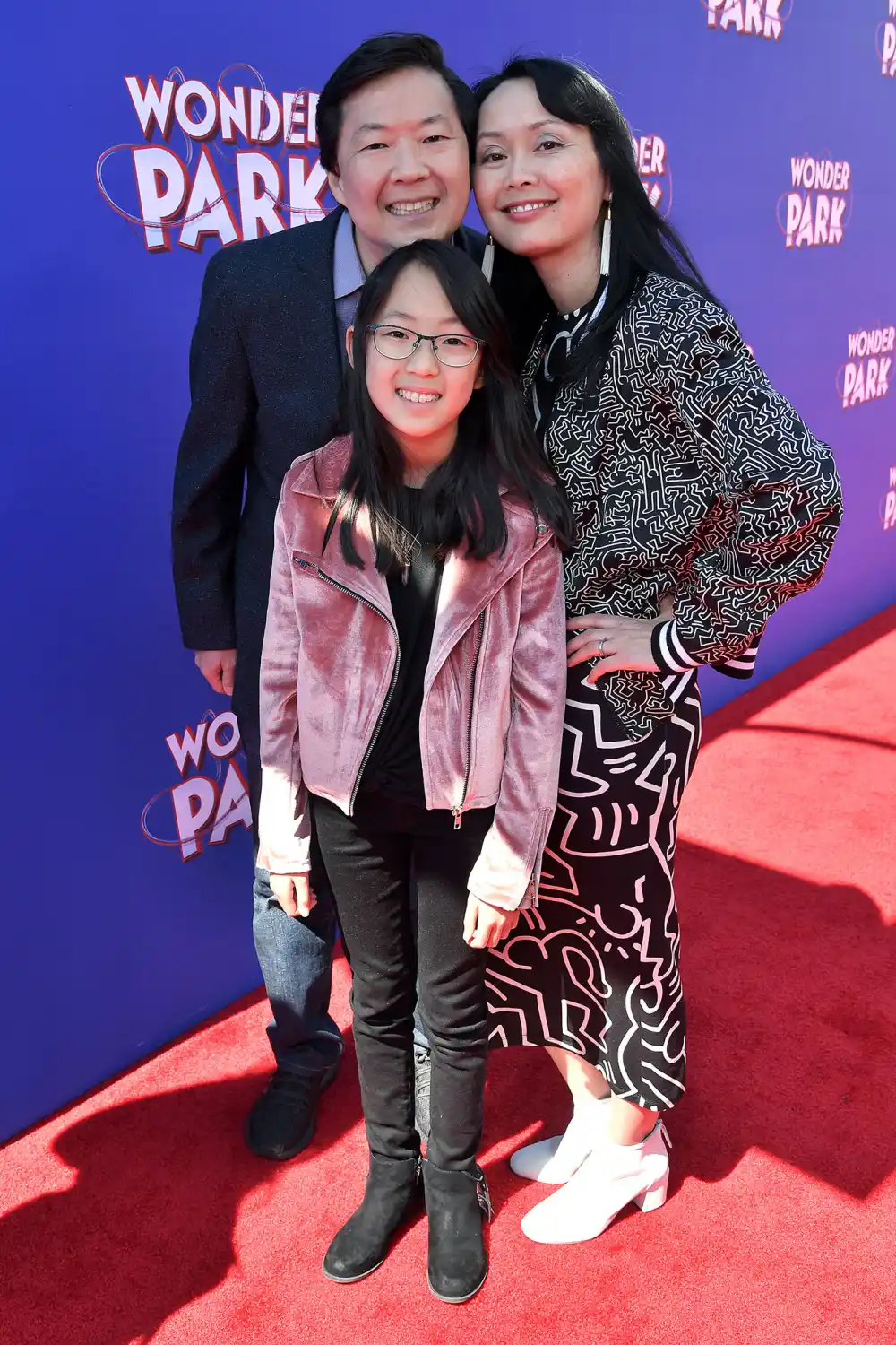 Ken Jeong, Tran Jeong and Zooey Jeong Wonder Park