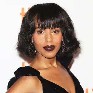 Kerry Washington Does Face Masks with Dad