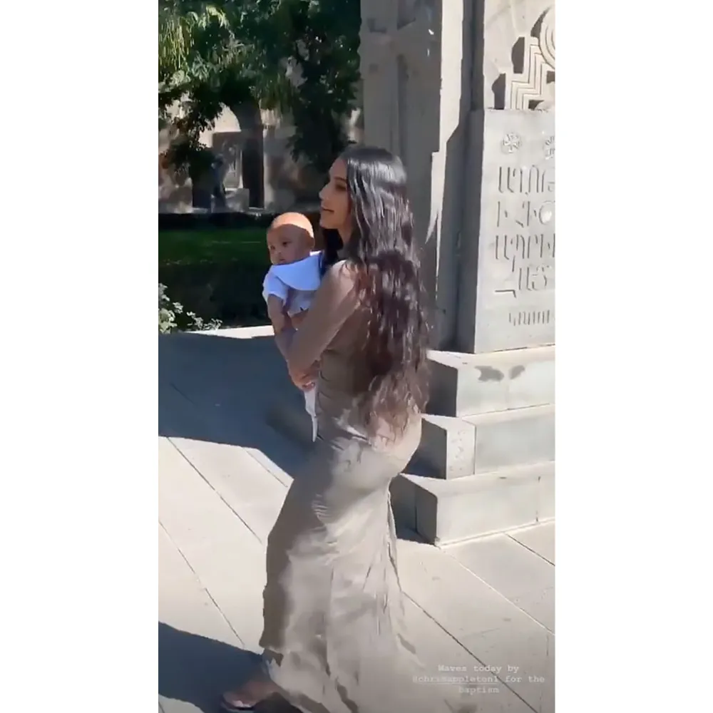 Kim Kardashian and Kanye West&rsquo;s Kids Psalm, Chicago and Saint Get Baptized in Armenia