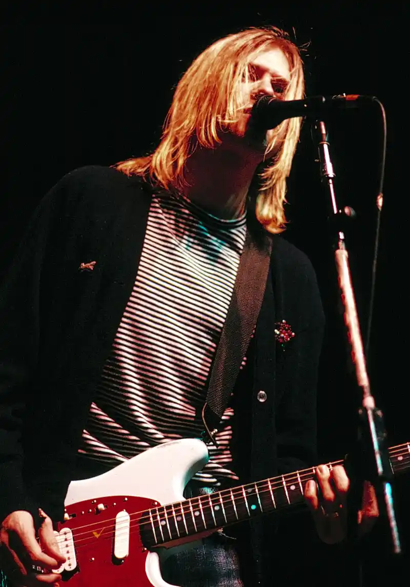 Kurt Cobain Green Cardigan Sold at Auction
