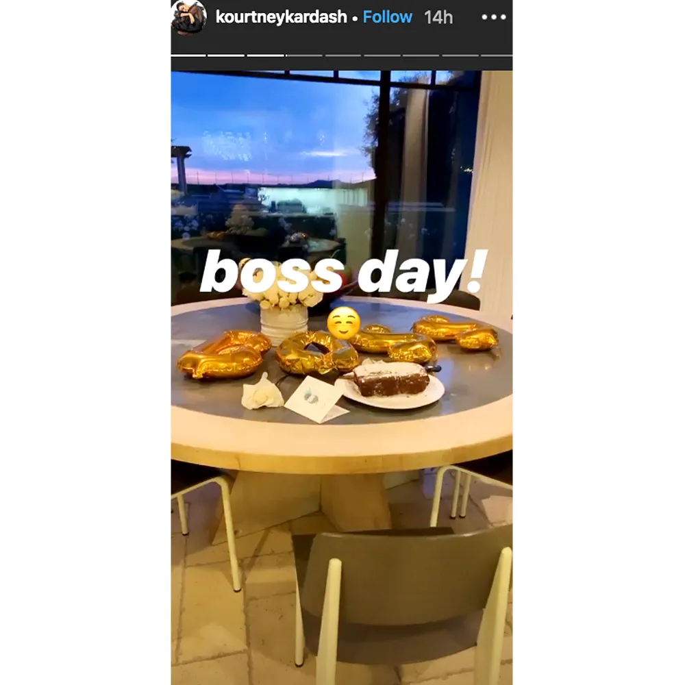 Kylie Jenner, Kourtney Kardashian Get National Boss&rsquo; Day Treats