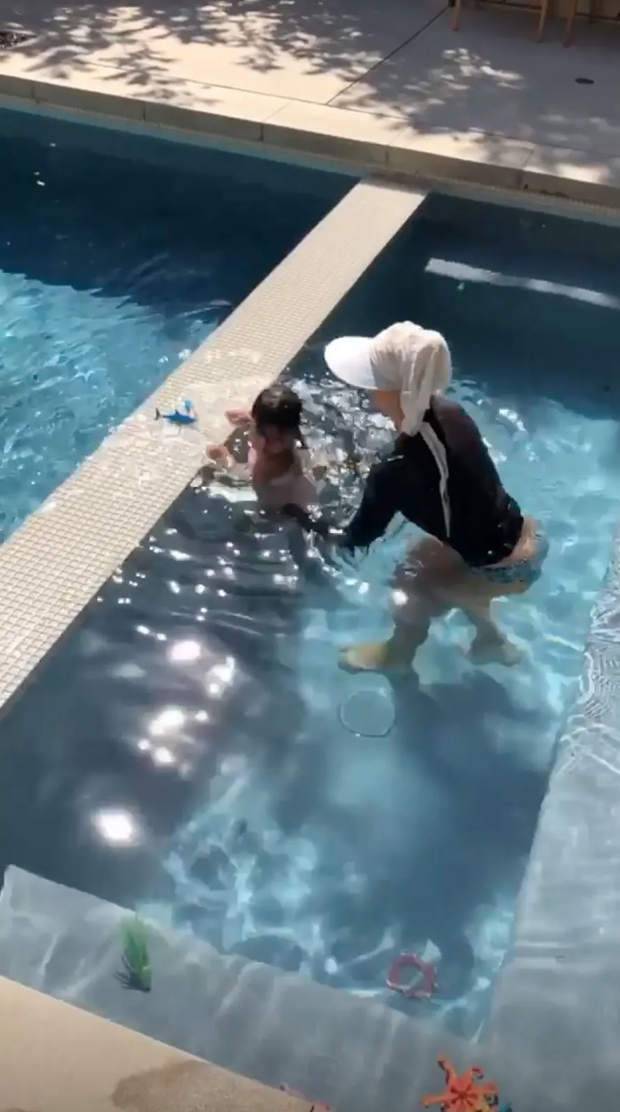 Kylie Jenner Stormi Swimming Lesson Instagram