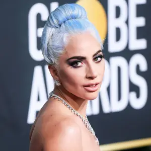 Lady Gaga at the 2019 Golden Globes