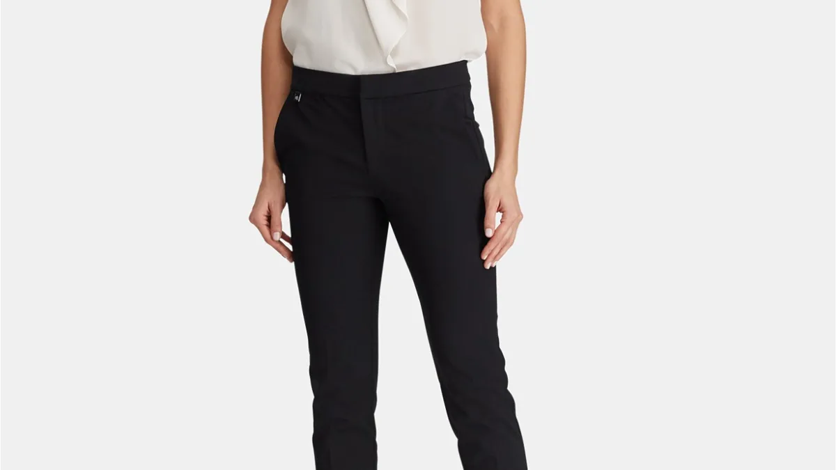 Lauren Ralph Lauren Stretch Skinny Pants Black