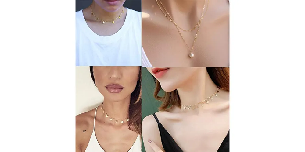 Layered-Necklace-Set