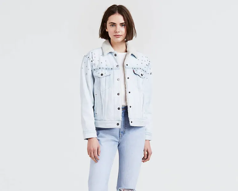 Levi's Ex-Boyfriend Sherpa Trucker Jacket