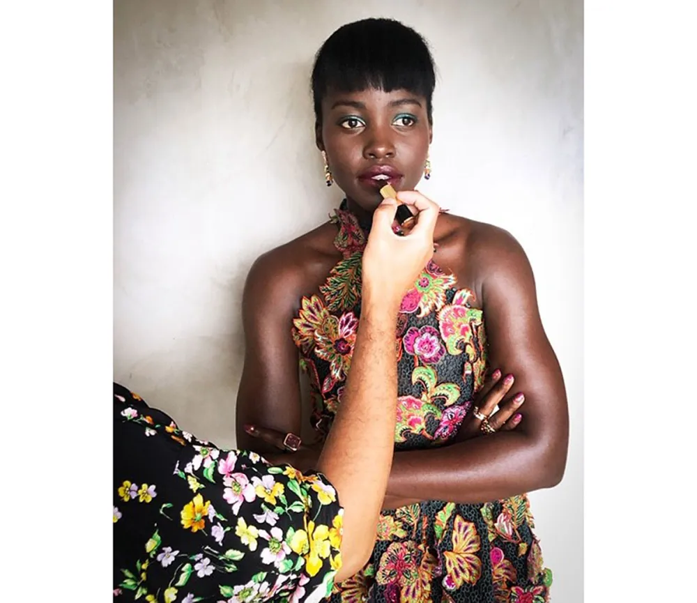 Lupita Nyong'o Getting Ready 2019 Governors Awards