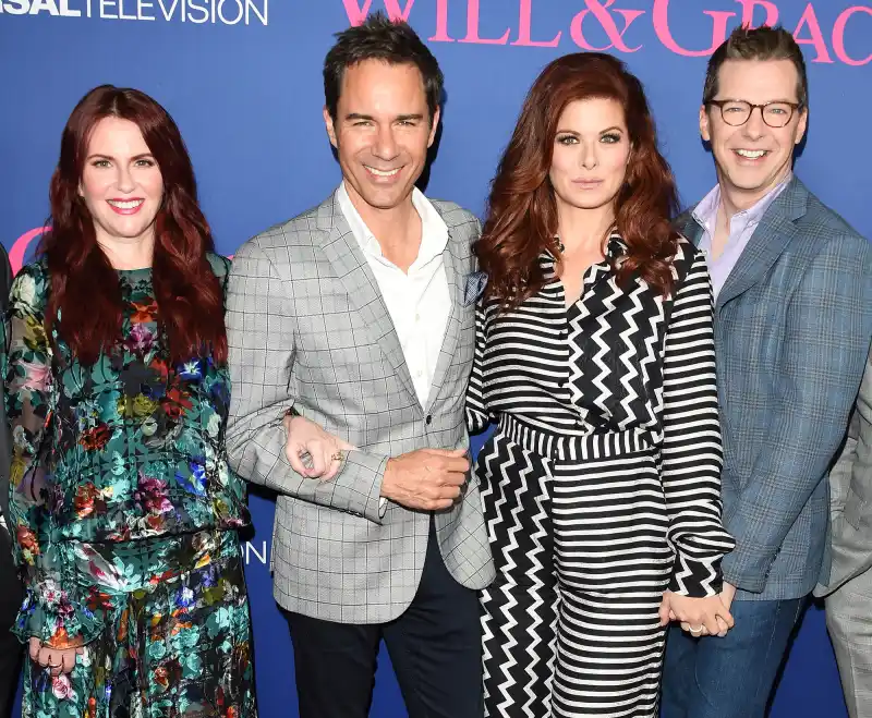 Megan Mullally, Eric McCormack, Debra Messing, Sean Hayes Will & Grace