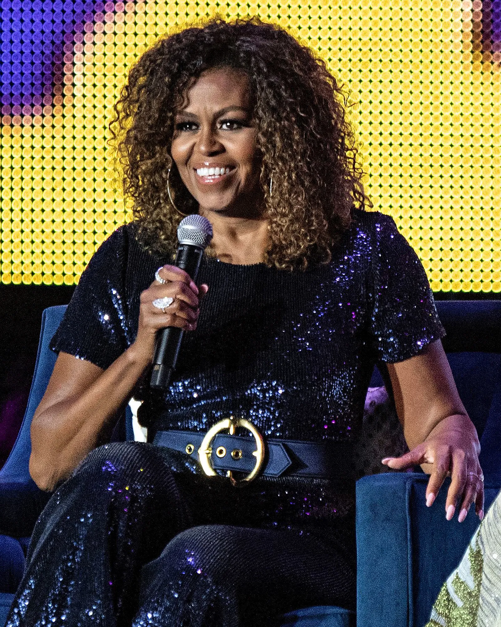 Michelle Obama Abs Gym Video