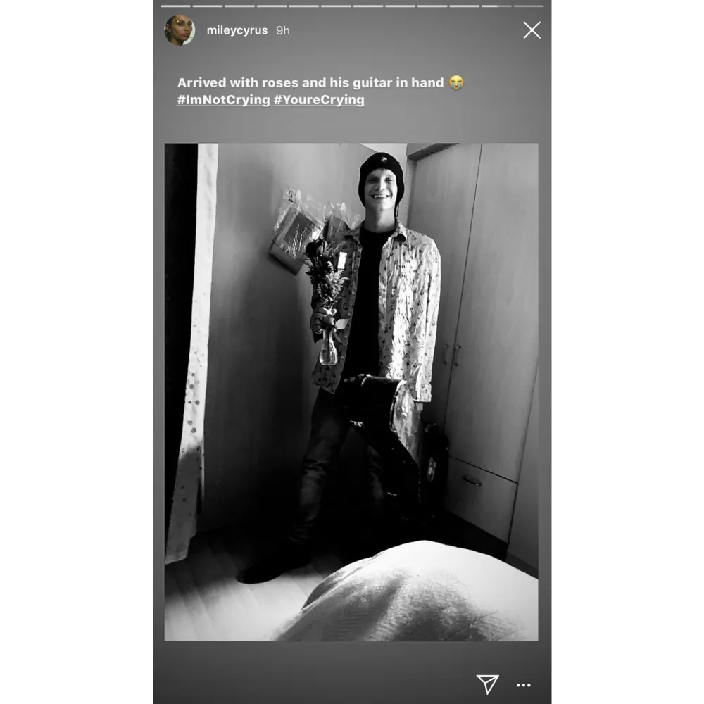 Cody Simpson Visits Miley Cyrus In Hospital