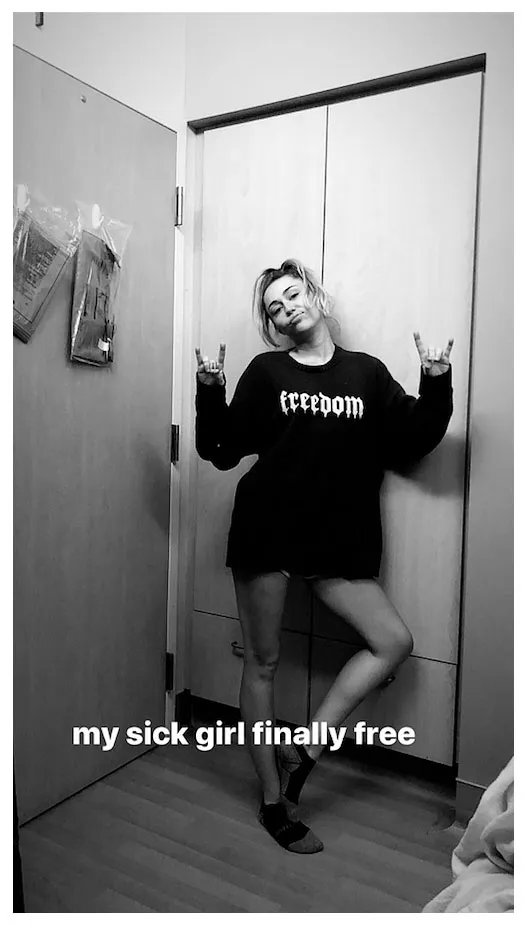 Miley Cyrus and Cody Simpson Instagram Selfie