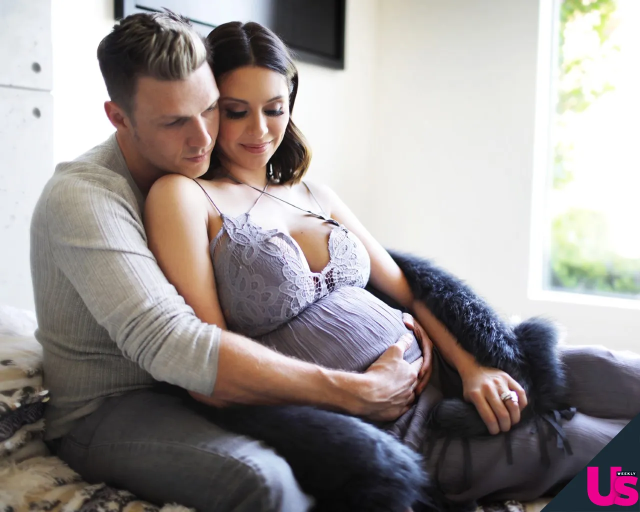 Nick-Carter-Lauren-Kitt-welcome baby