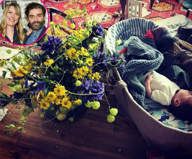 Oscar-Isaac-and-Elvira-Lind-baby