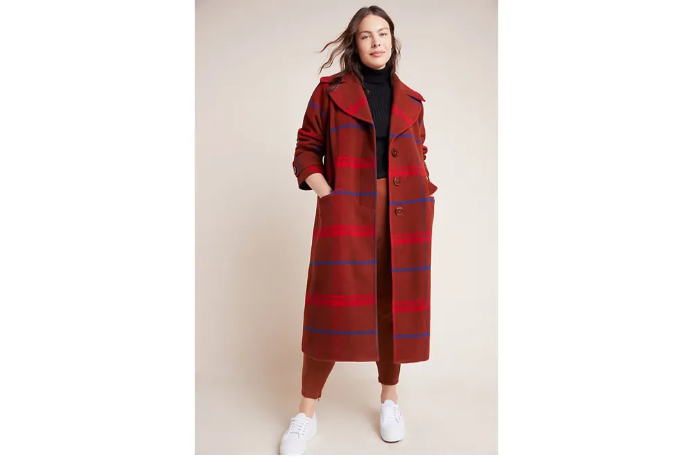 Plaid-Jasper-Peacoat-Anthropologie