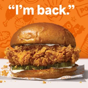 Popeyes Chicken Sandwich to Return to Restaurants Nationwide