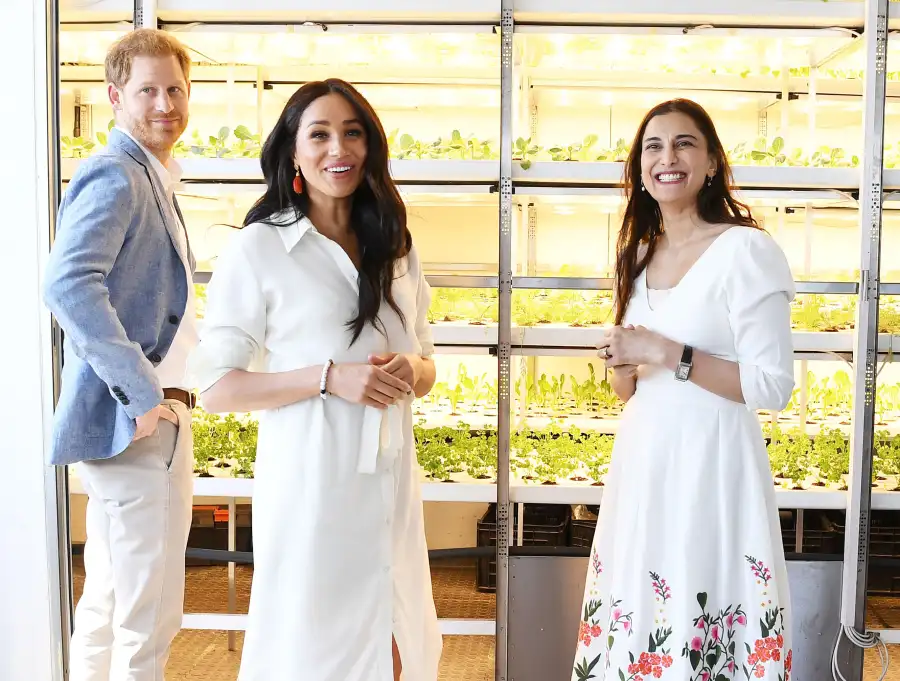Prince Harry Duchess Meghan Meet MasterChef Winner in South Africa